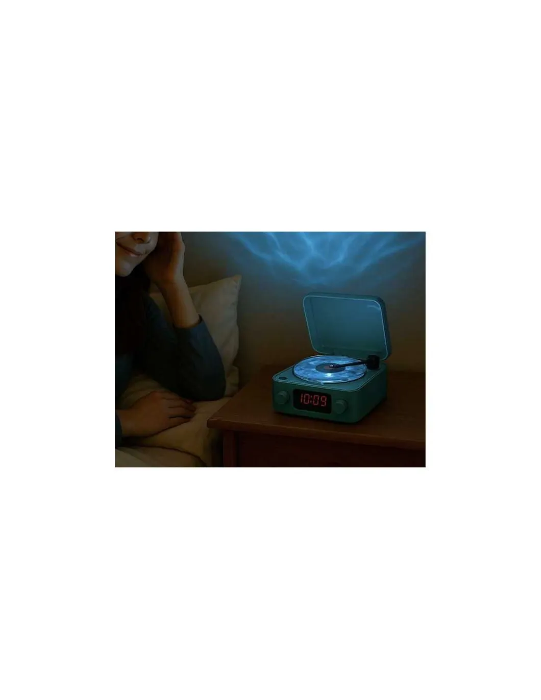 Enceinte sensorielle Magic Wave verte - Little L
