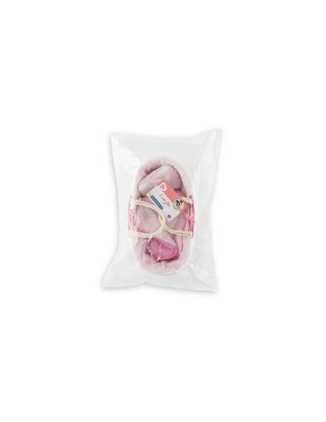 Ensemble couffin peluche rose - Corolle