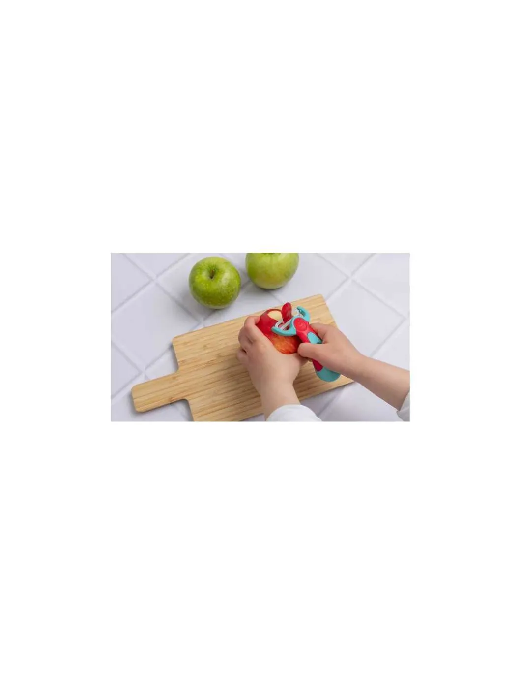 Eplucheur bleu et rouge - Chefclub Kids