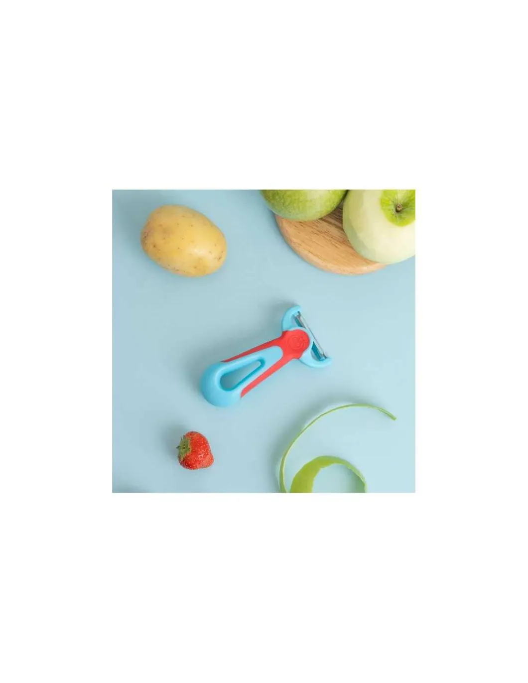 Eplucheur bleu et rouge - Chefclub Kids