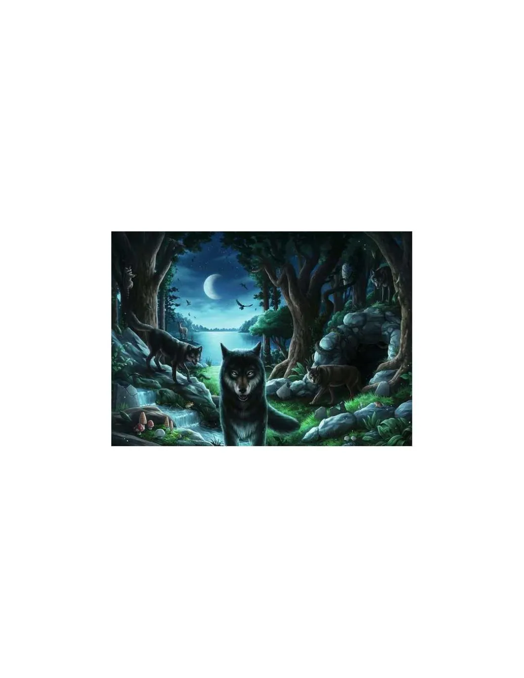 Escape puzzle Histoires de loups - Ravensburger