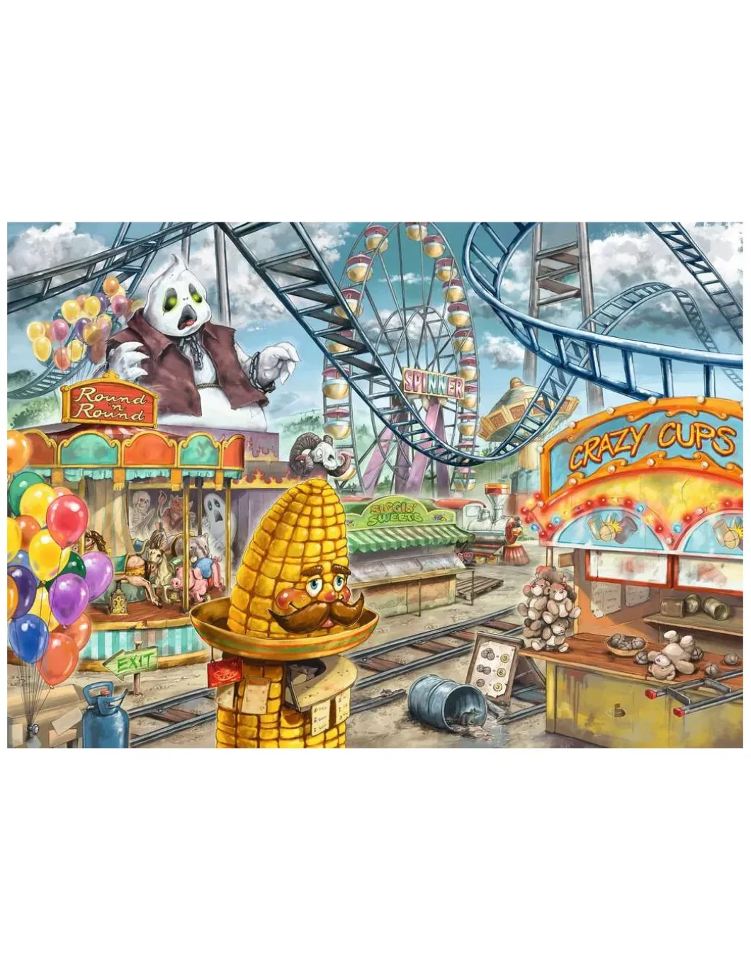 Escape puzzle Kids Le parc d'attractions - Ravensburger