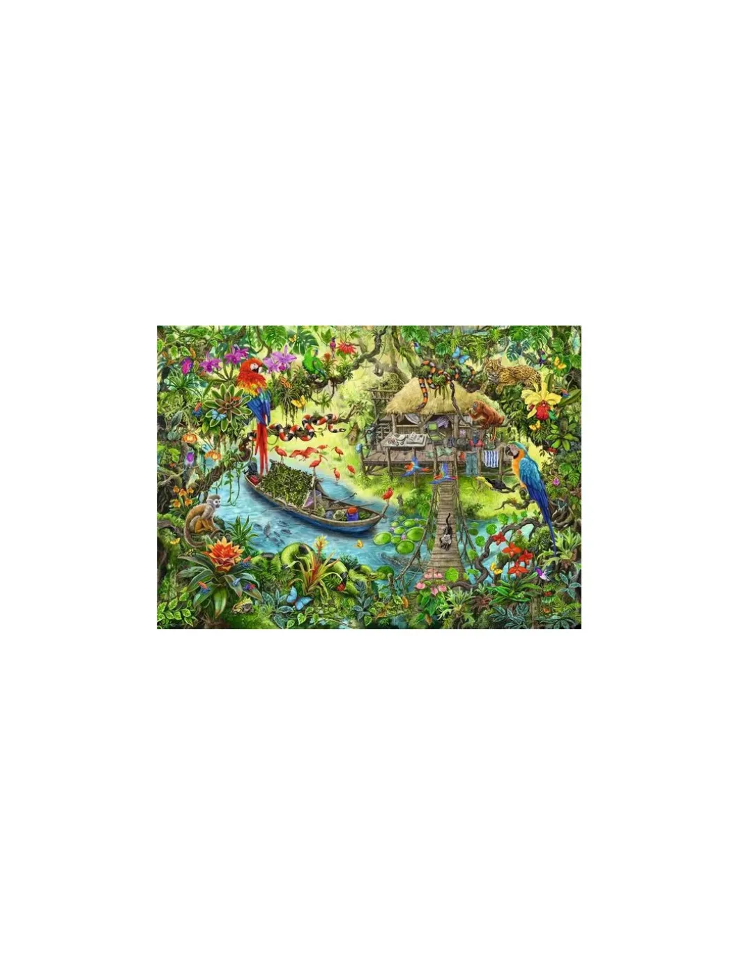 Escape puzzle Kids Un safari dans la jungle - Ravensburger