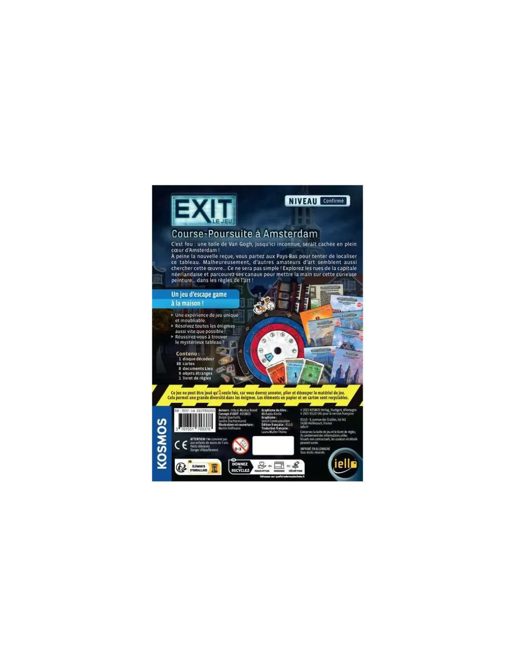 EXIT Course poursuite à Amsterdam