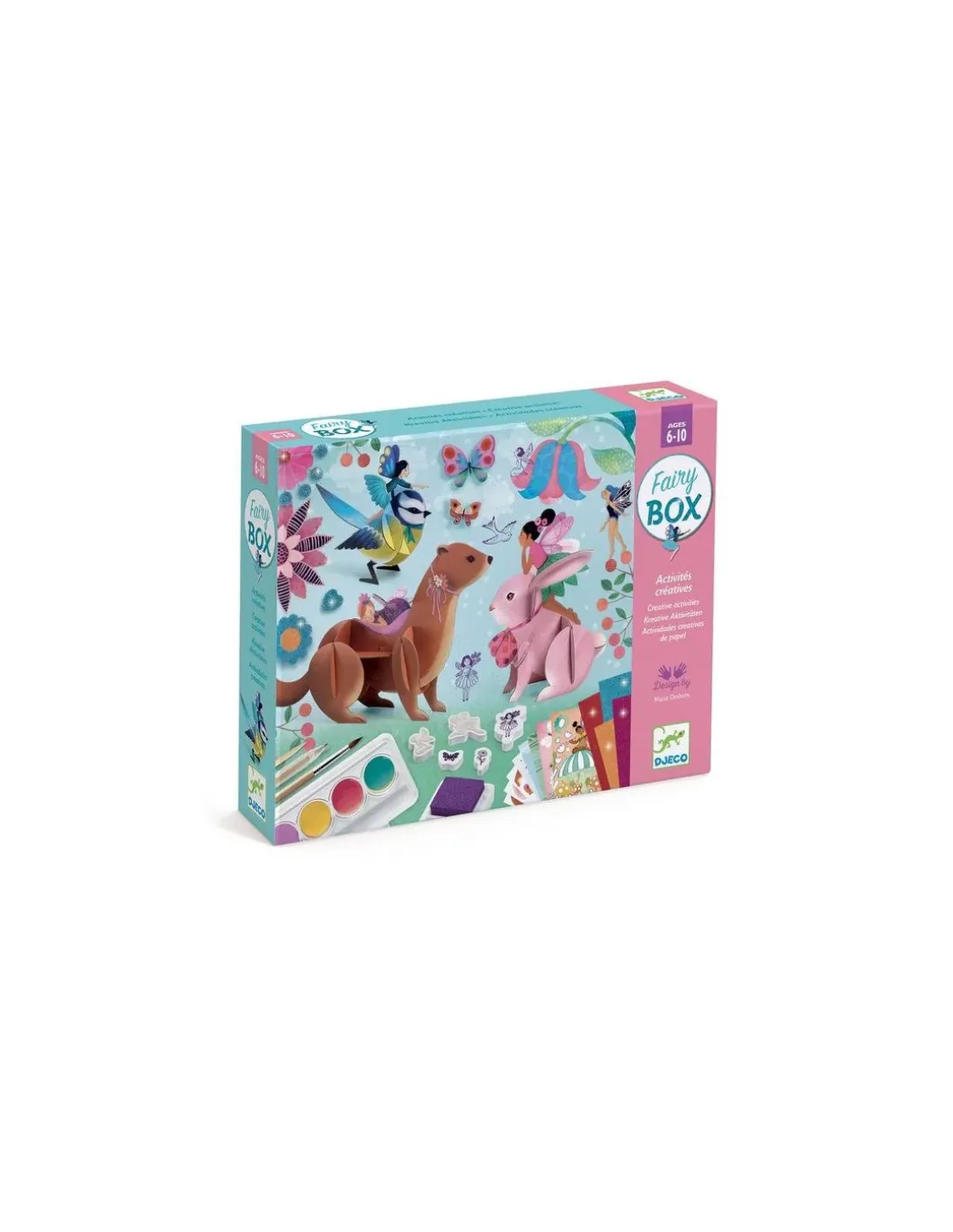 Fairy Box coffret 6 activités créatives - Djeco