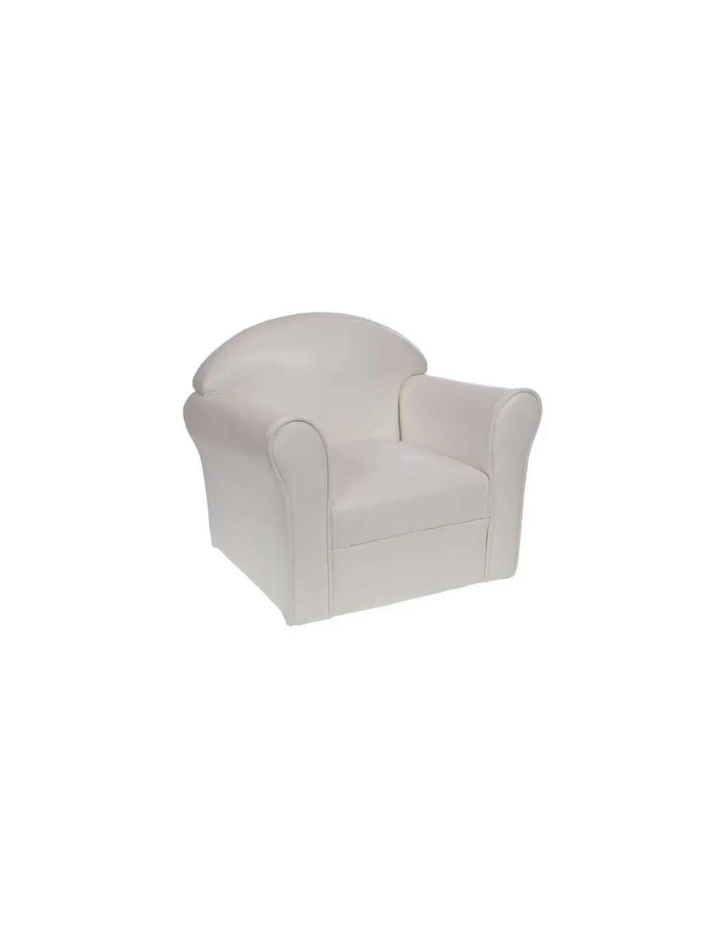 Fauteuil club enfant blanc - Amadeus Les Petits