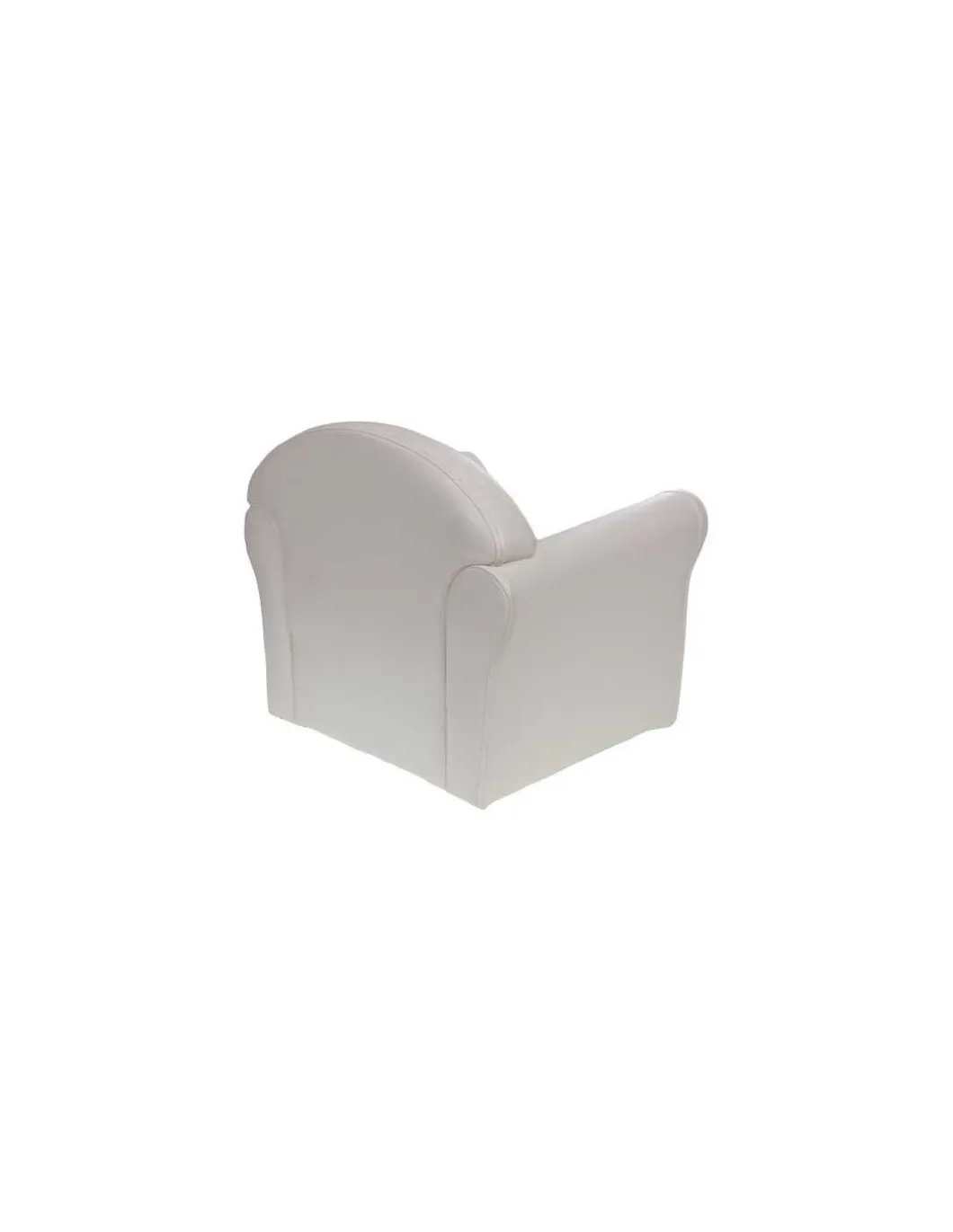 Fauteuil club enfant blanc - Amadeus Les Petits