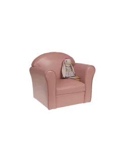 Fauteuil club enfant rose - Amadeus Les Petits