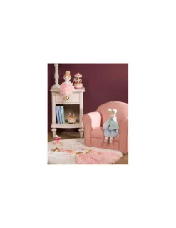 Fauteuil club enfant rose - Amadeus Les Petits