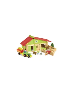 Ferme en bois 140 pièces - Jeujura