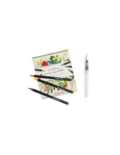 Feutres pinceaux aquarellables Le Jardin du Moulin - Moulin Roty