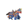 Figurine cheval bleu fleur de lys - Papo