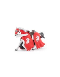 Figurine Cheval du chevalier licorne à la lance - Papo
