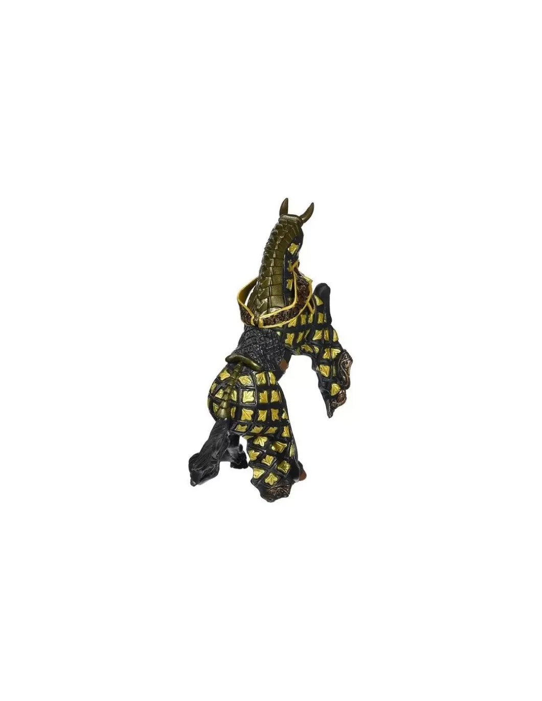 Figurine cheval du maître des armes cimier taureau - Papo