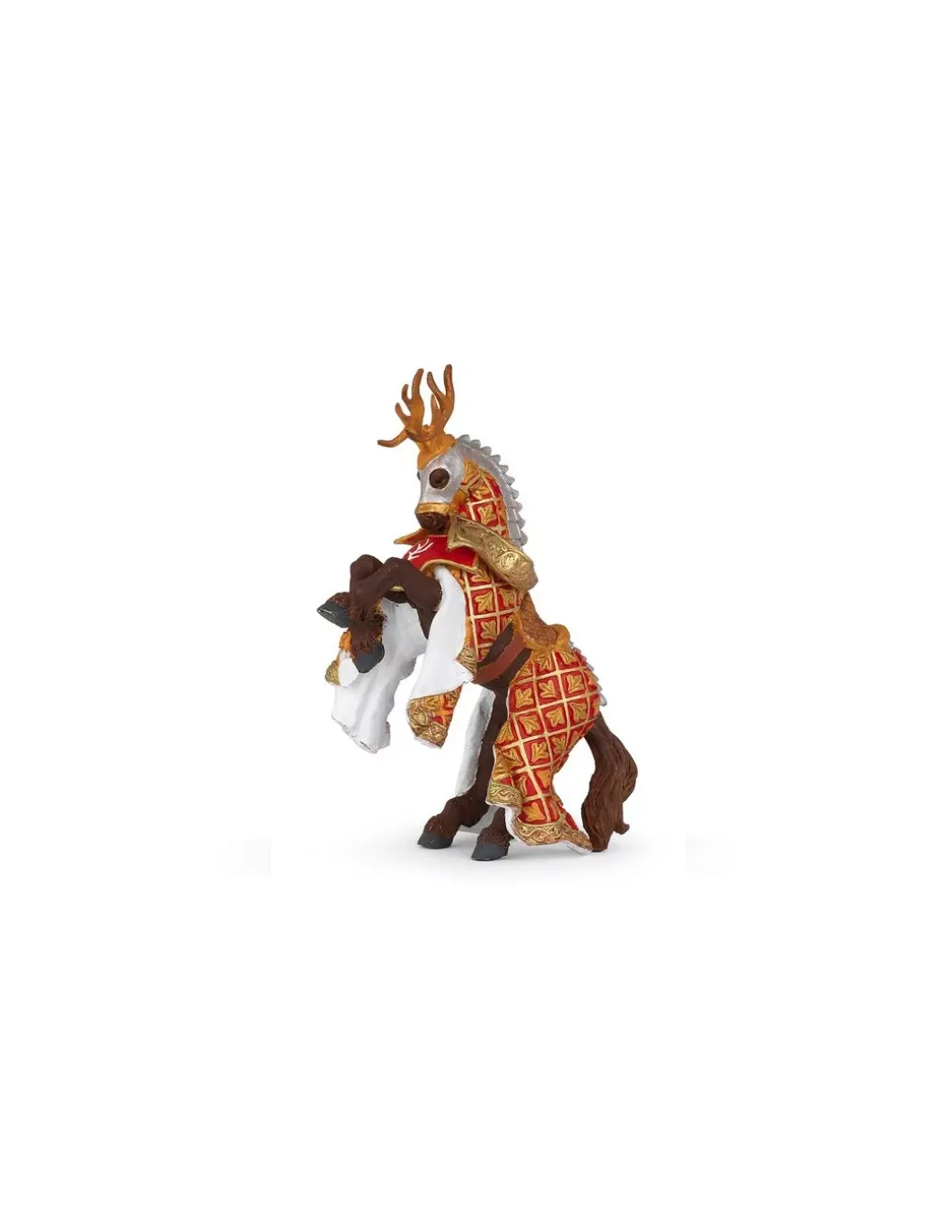 Figurine cheval du maître des armes cimier cerf - Papo