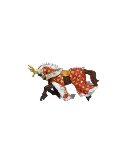 Figurine cheval du maître des armes cimier cerf - Papo