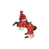 Figurine cheval du prince Philippe rouge - Papo