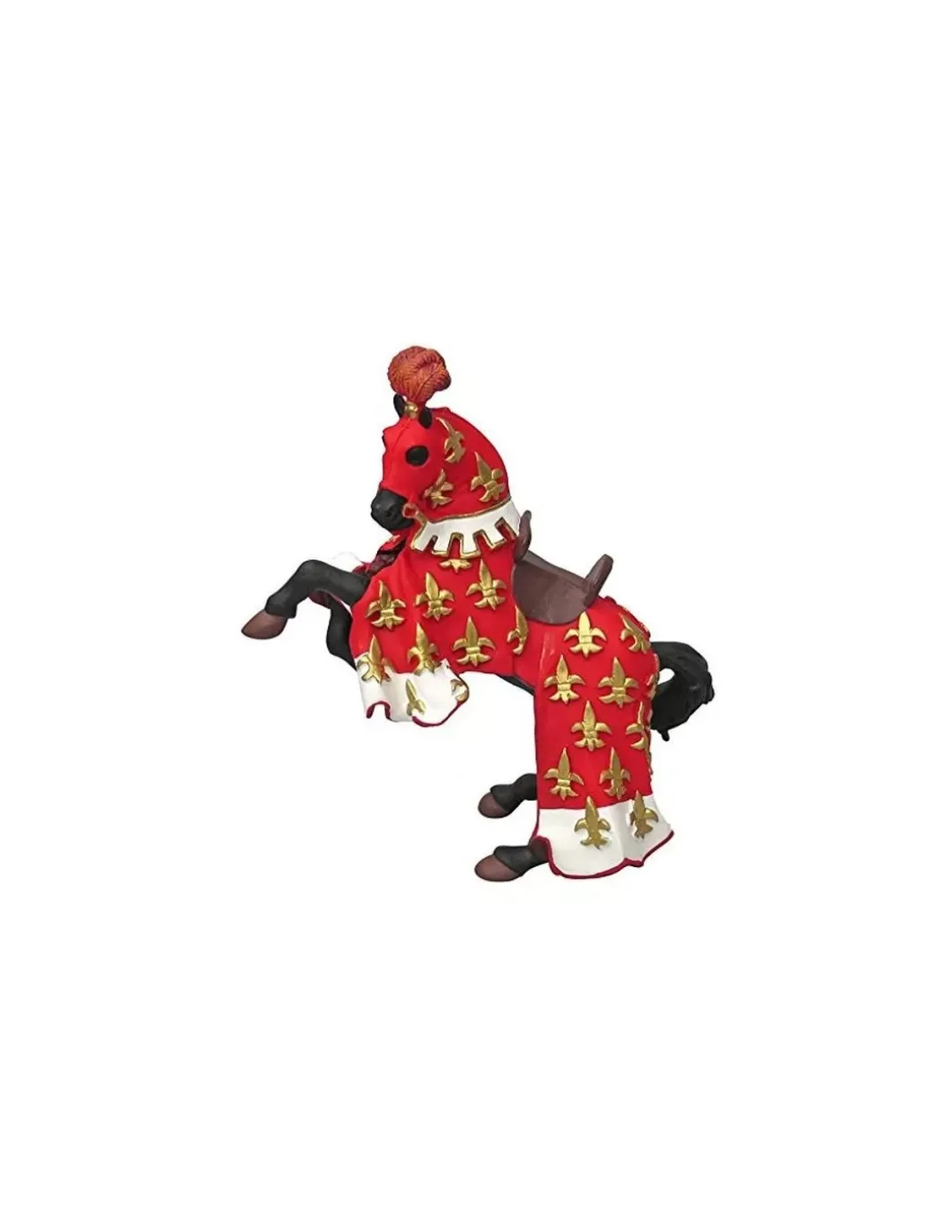 Figurine cheval du prince Philippe rouge - Papo