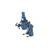 Figurine cheval du prince Philippe bleu - Papo