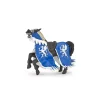 Figurine cheval du roi au dragon bleu - Papo