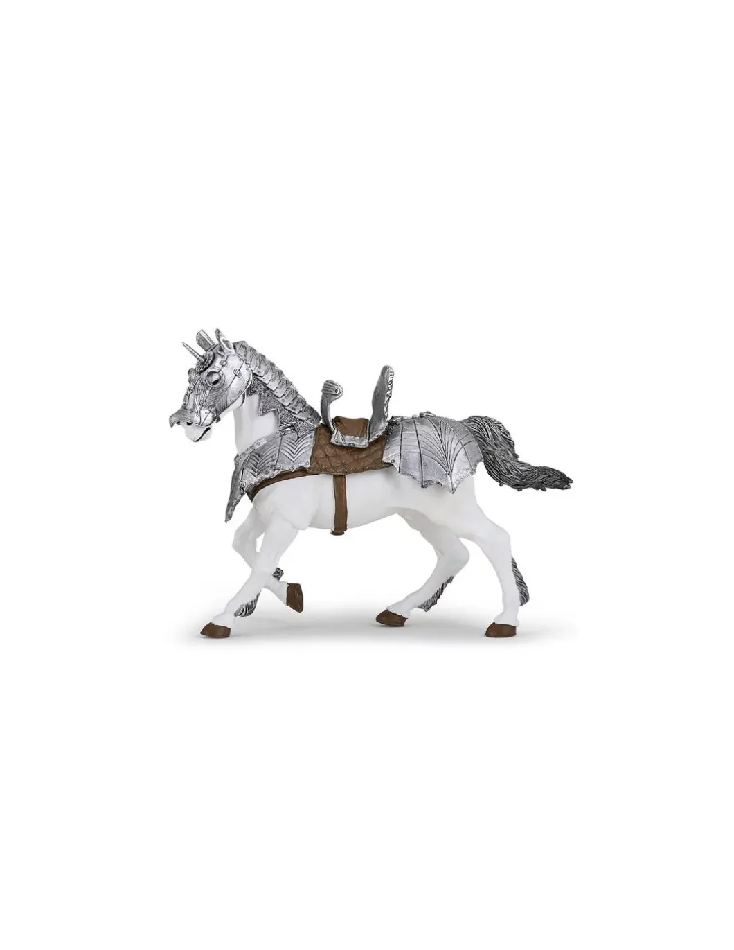 Figurine cheval en armure - Papo