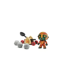 Figurine chevalier Arty Toys Baldy & big paf - Catapulte - Djeco