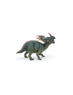 Figurine dinosaure styracosaure bleu - Papo