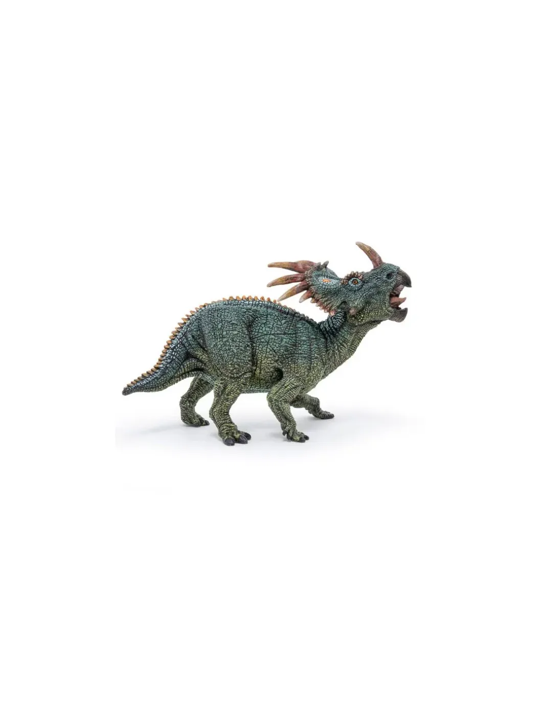 Figurine dinosaure styracosaure bleu - Papo