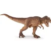 Figurine dinosaure T-rex courant marron - Papo