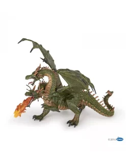 Figurine dragon deux têtes - Papo