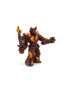 Figurine golem de feu - Papo