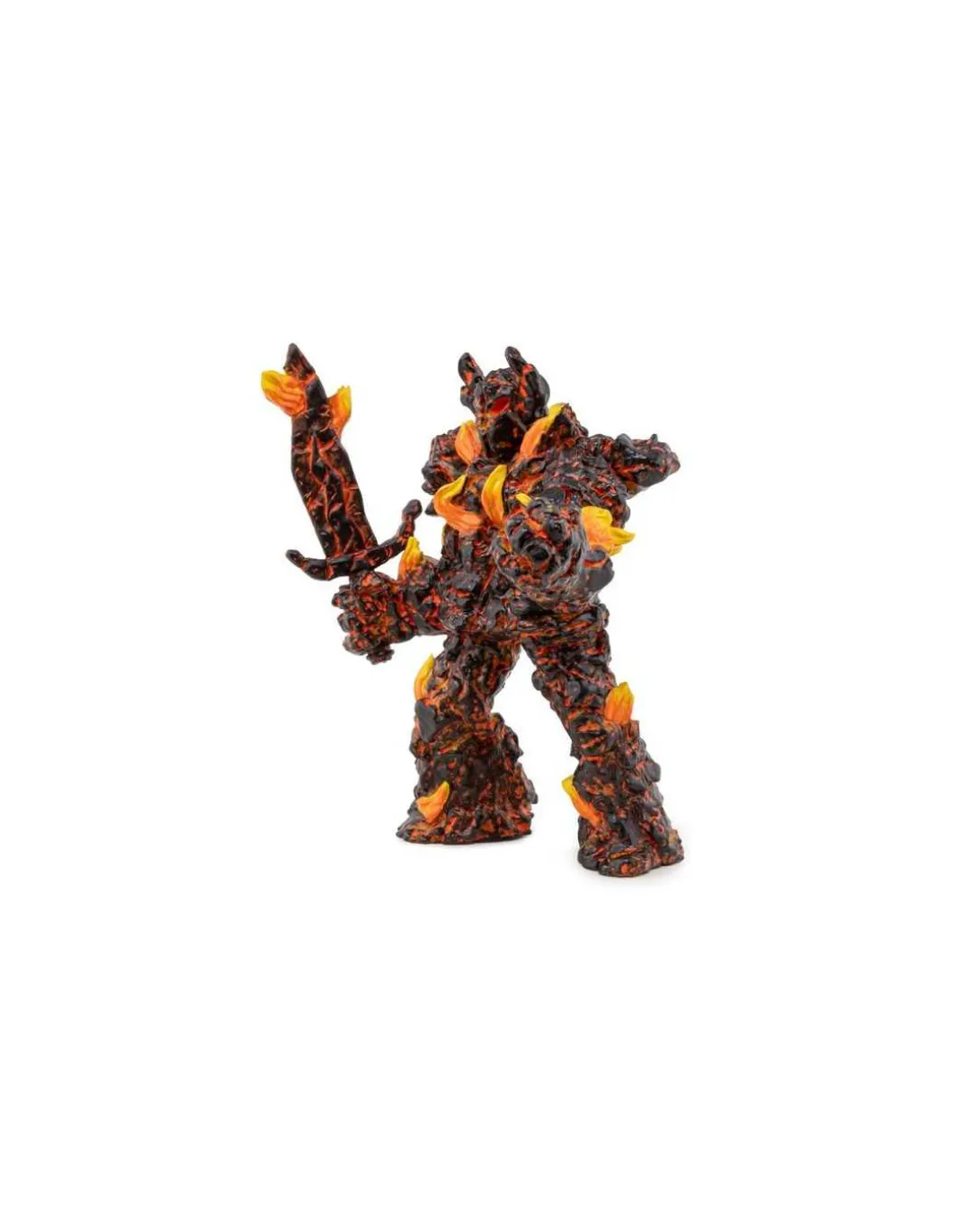 Figurine golem de feu - Papo