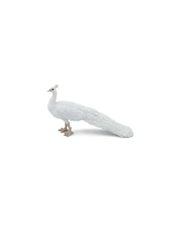 Figurine paon blanc - Papo