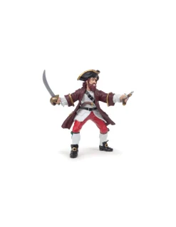 Figurine pirate Barberousse rouge - Papo