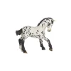 Figurine poulain appaloosa noir - Papo