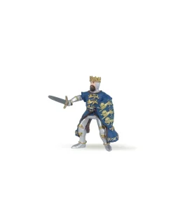 Figurine roi Richard bleu - Papo