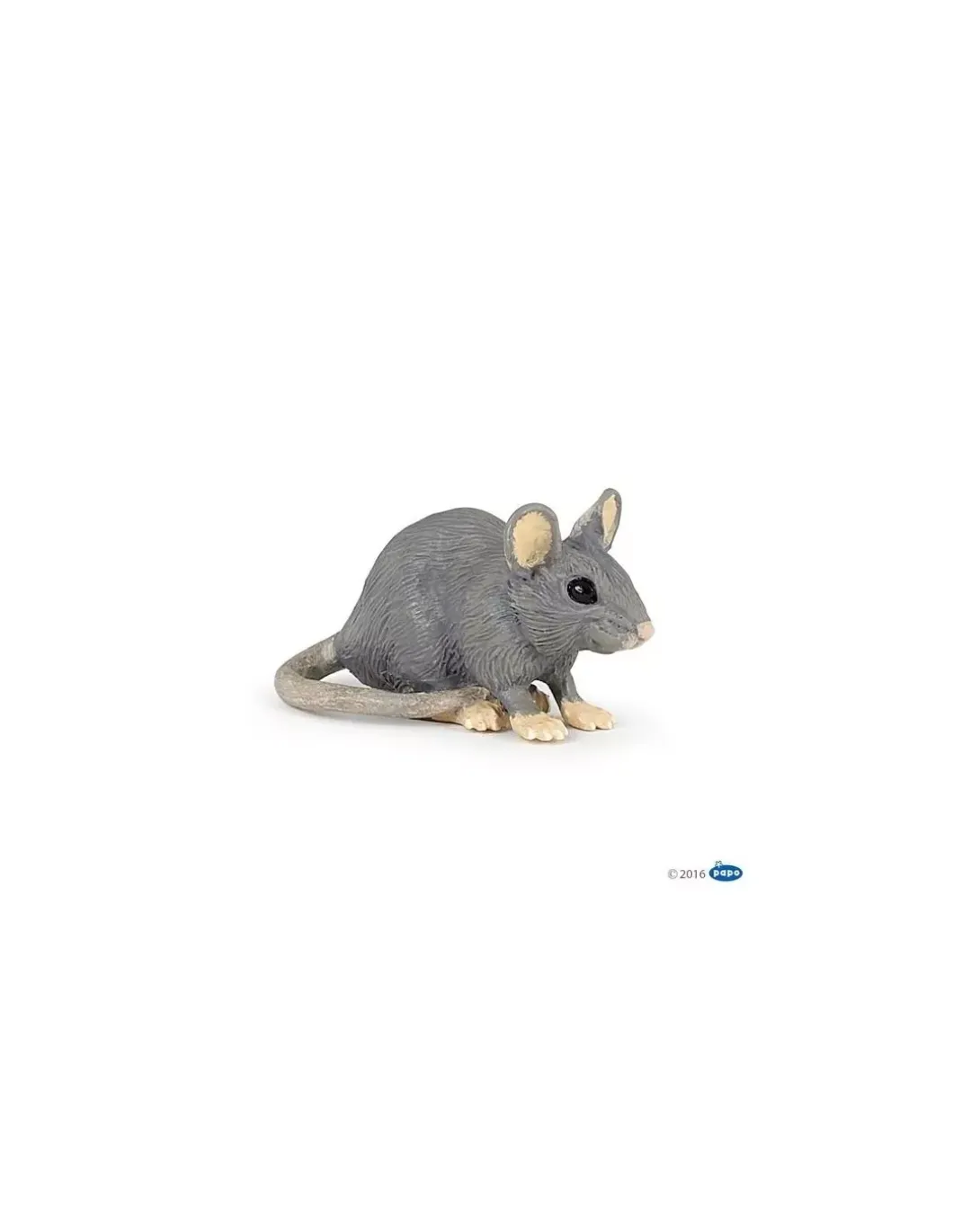 Figurine souris grise - Papo