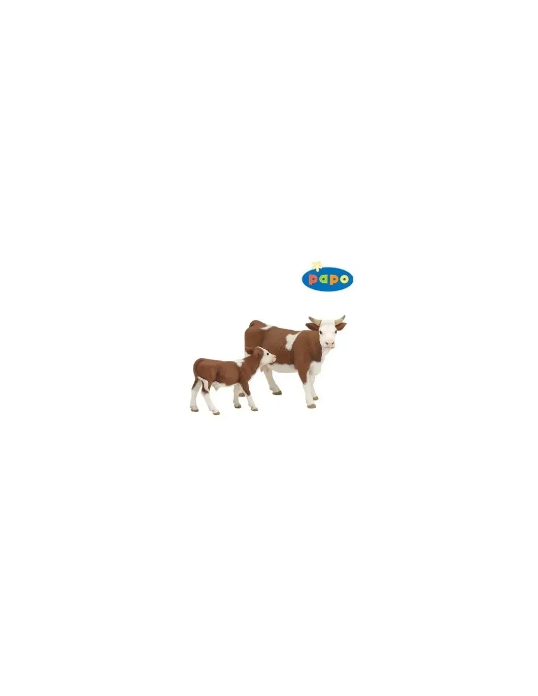 Figurine veau simmental - Papo