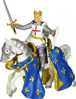 Figurines saint louis et son cheval - Papo