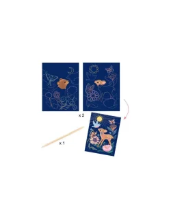 Fluffy box coffret 6 activités créatives - Djeco