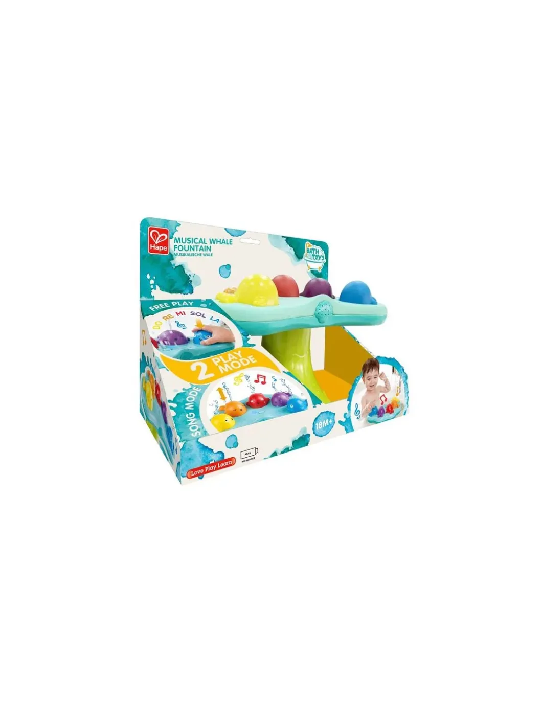 Fontaine de bain musicale - Hape