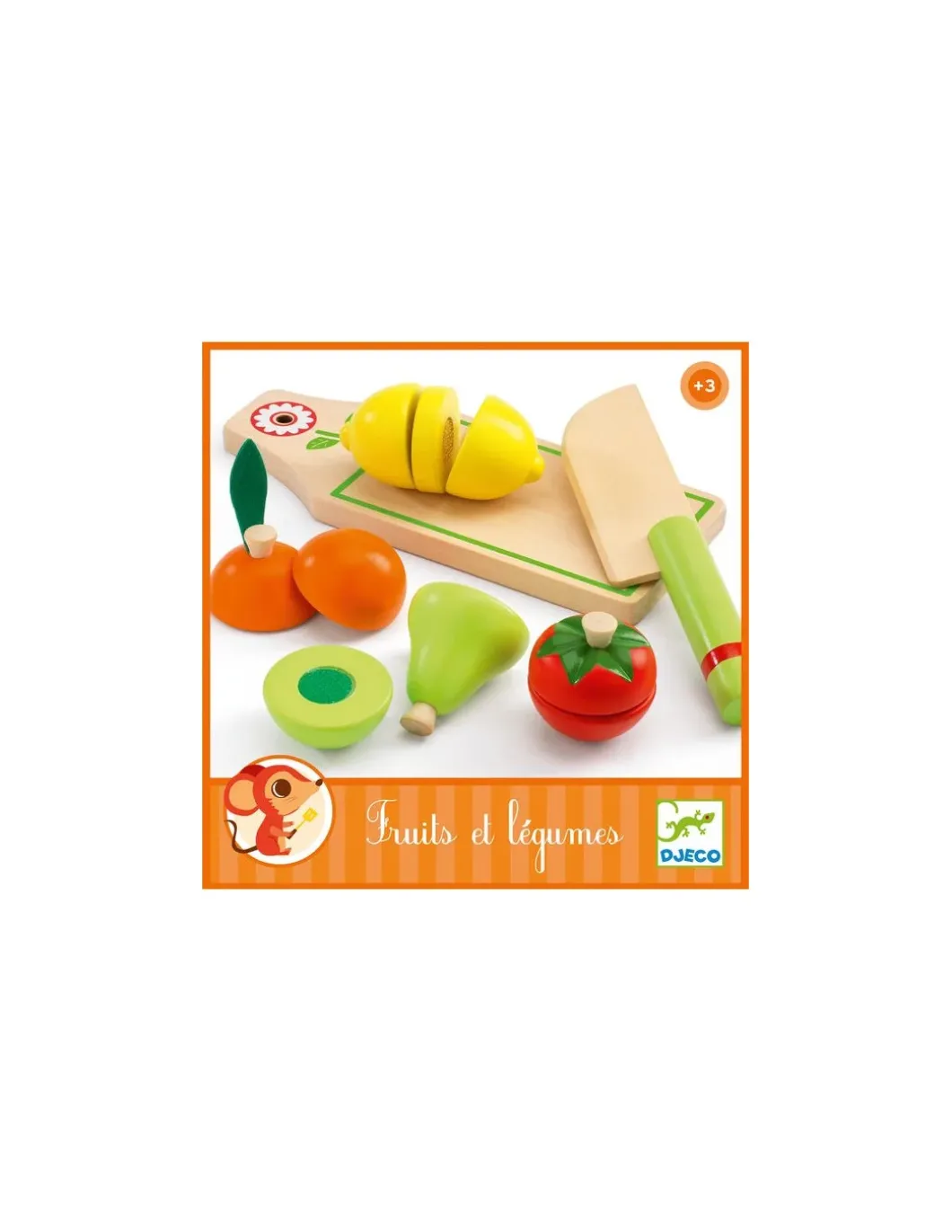 Fruits et légumes à découper - Djeco