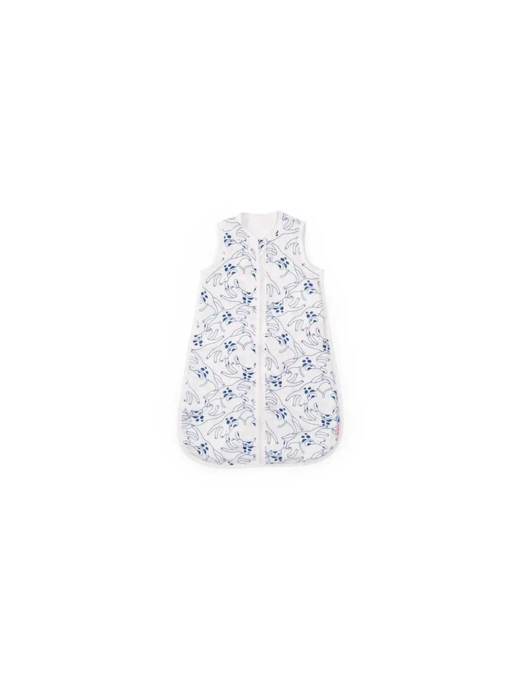Gigoteuse été chiens bleus 70 cm Puce & Pilou - Moulin Roty