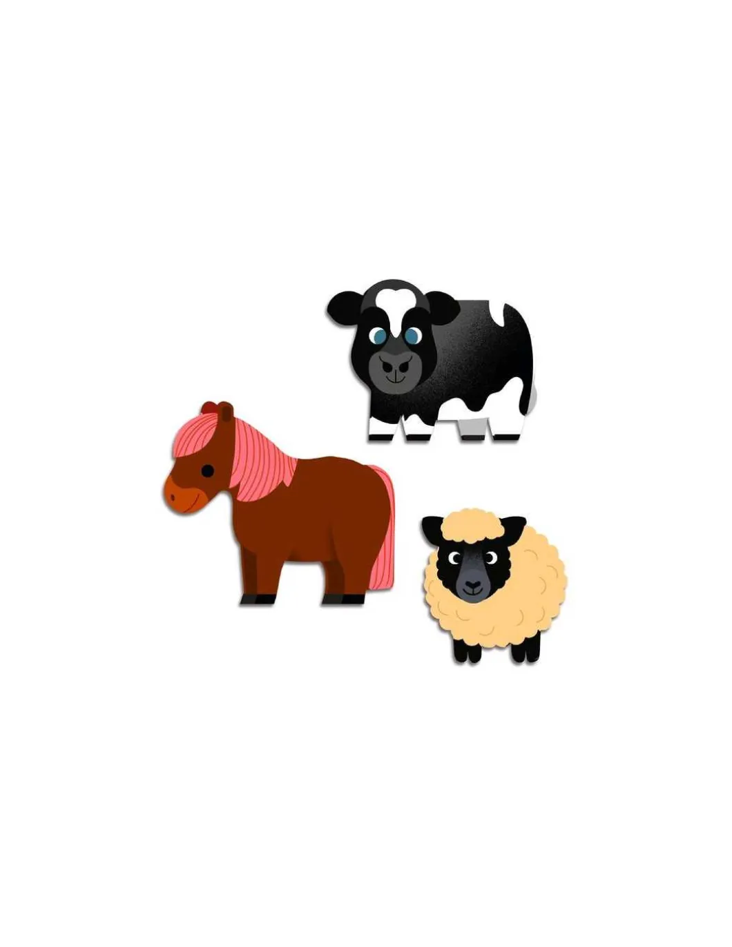 Gommettes Animaux de la ferme - Djeco