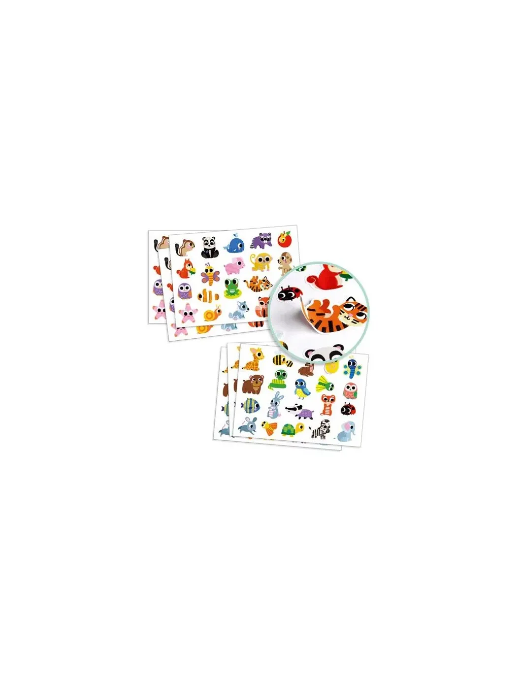 Gommettes bébés animaux - Djeco