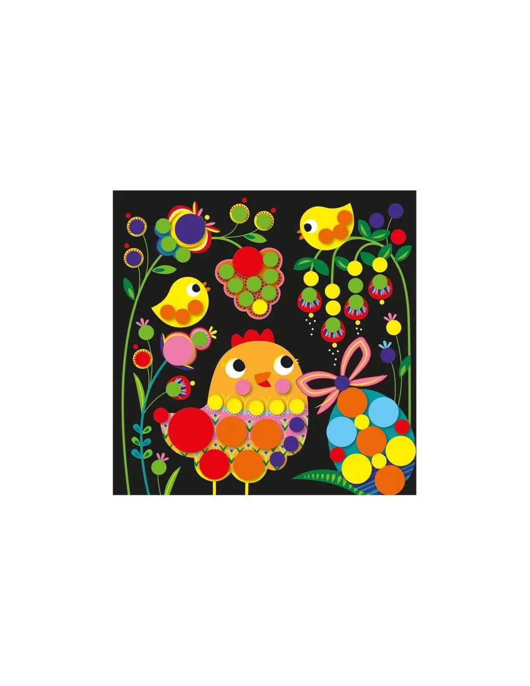 Gommettes rondes 3 ans - Janod