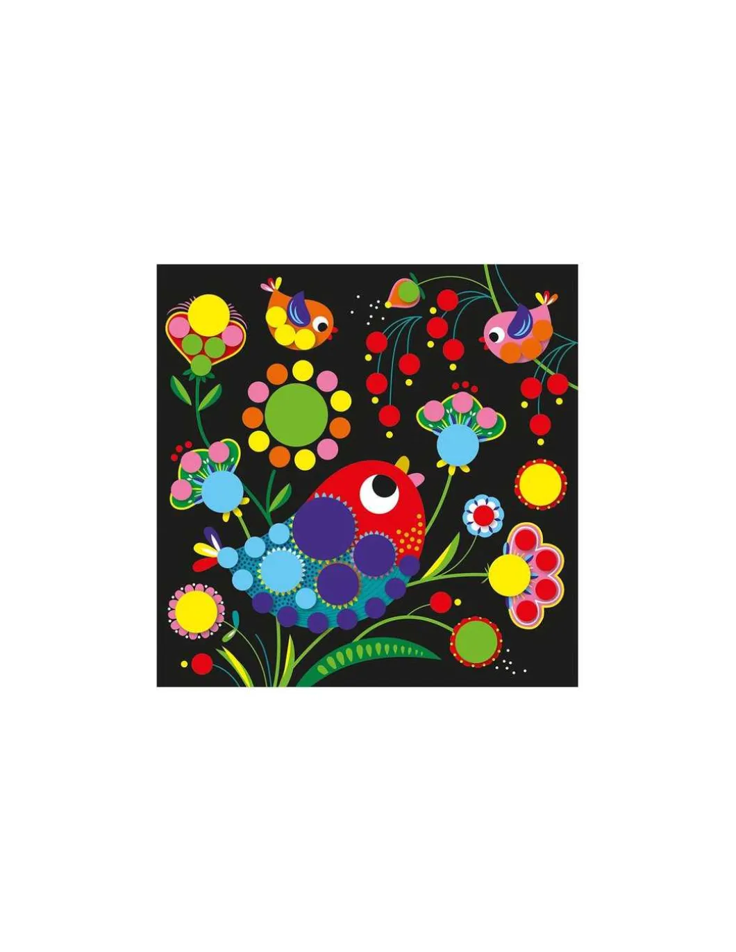 Gommettes rondes 3 ans - Janod