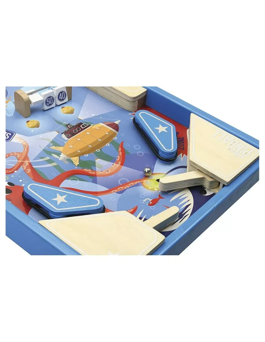 Grand flipper en bois sous la mer - Vilac