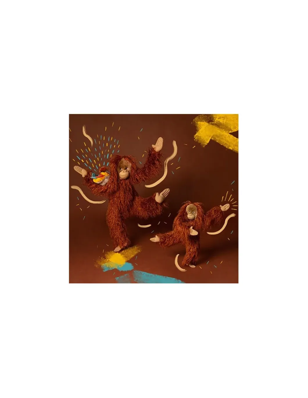 Grand orang-outan Tout autour du monde - Moulin Roty