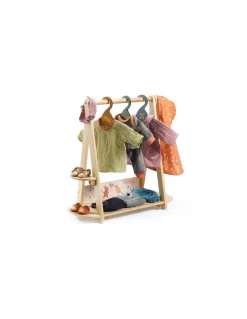 Grand portant vêtements et 3 cintres Pomea - Djeco